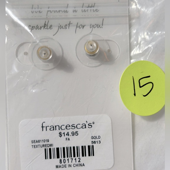 NWT Francesca’s Collection Cynthia Mini Snake Studs - Picture 5 of 6